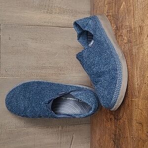 Chaco Shoes Women's sz 6 Blue Revel Moccasin Wool Blend Slip On Shoes